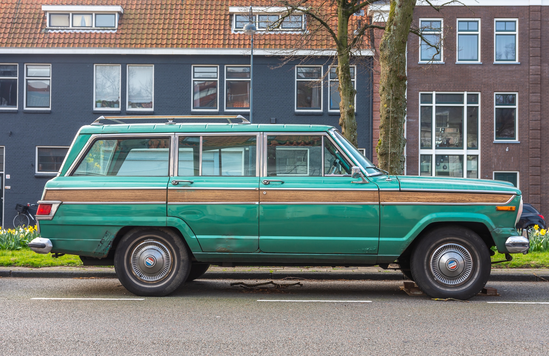 20.03.2022, First generation of popular sport utility vehicle Jeep Wagoneer
