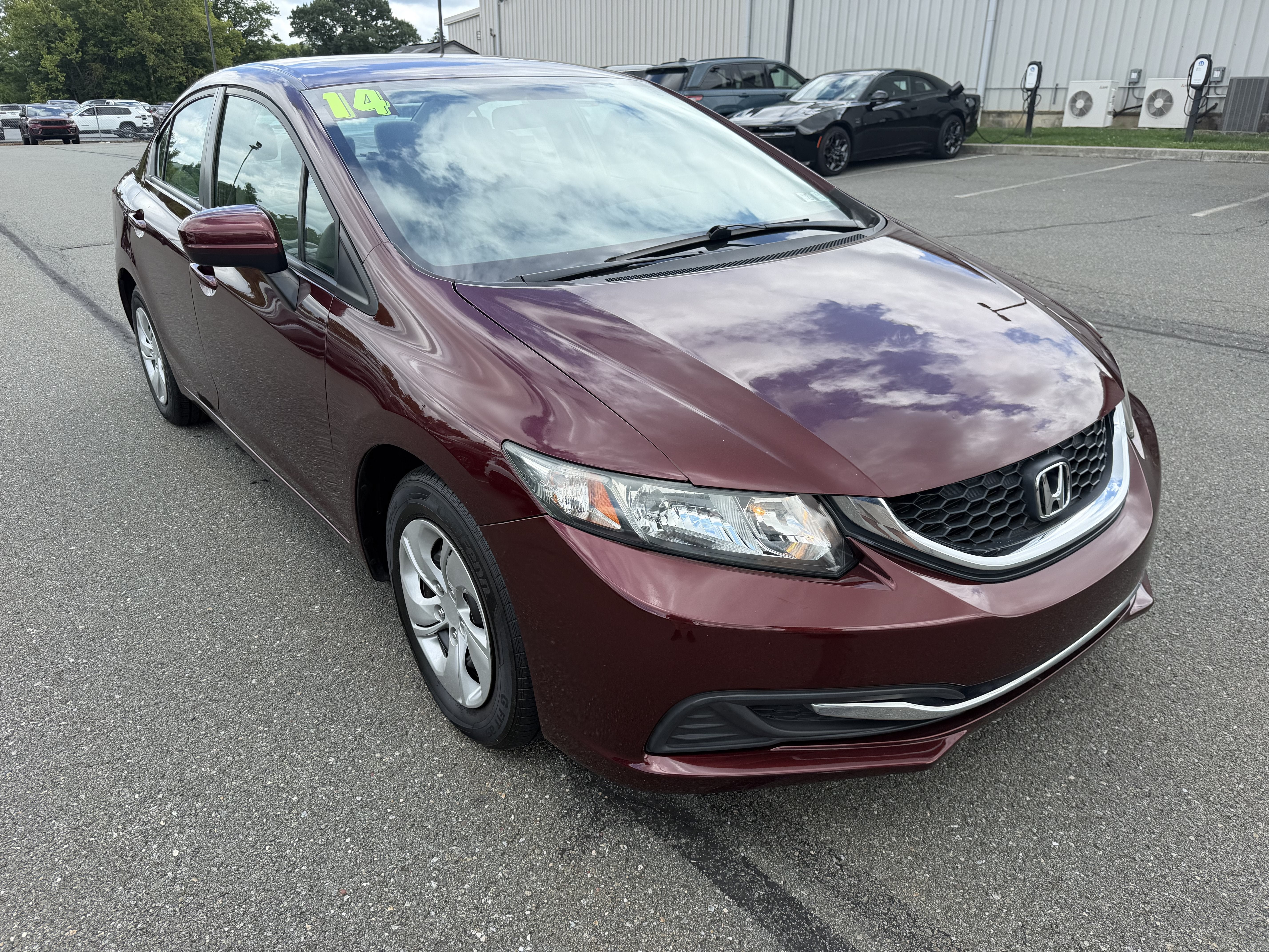 Used 2014 Honda Civic LX with VIN 19XFB2F59EE213384 for sale in Reading, PA