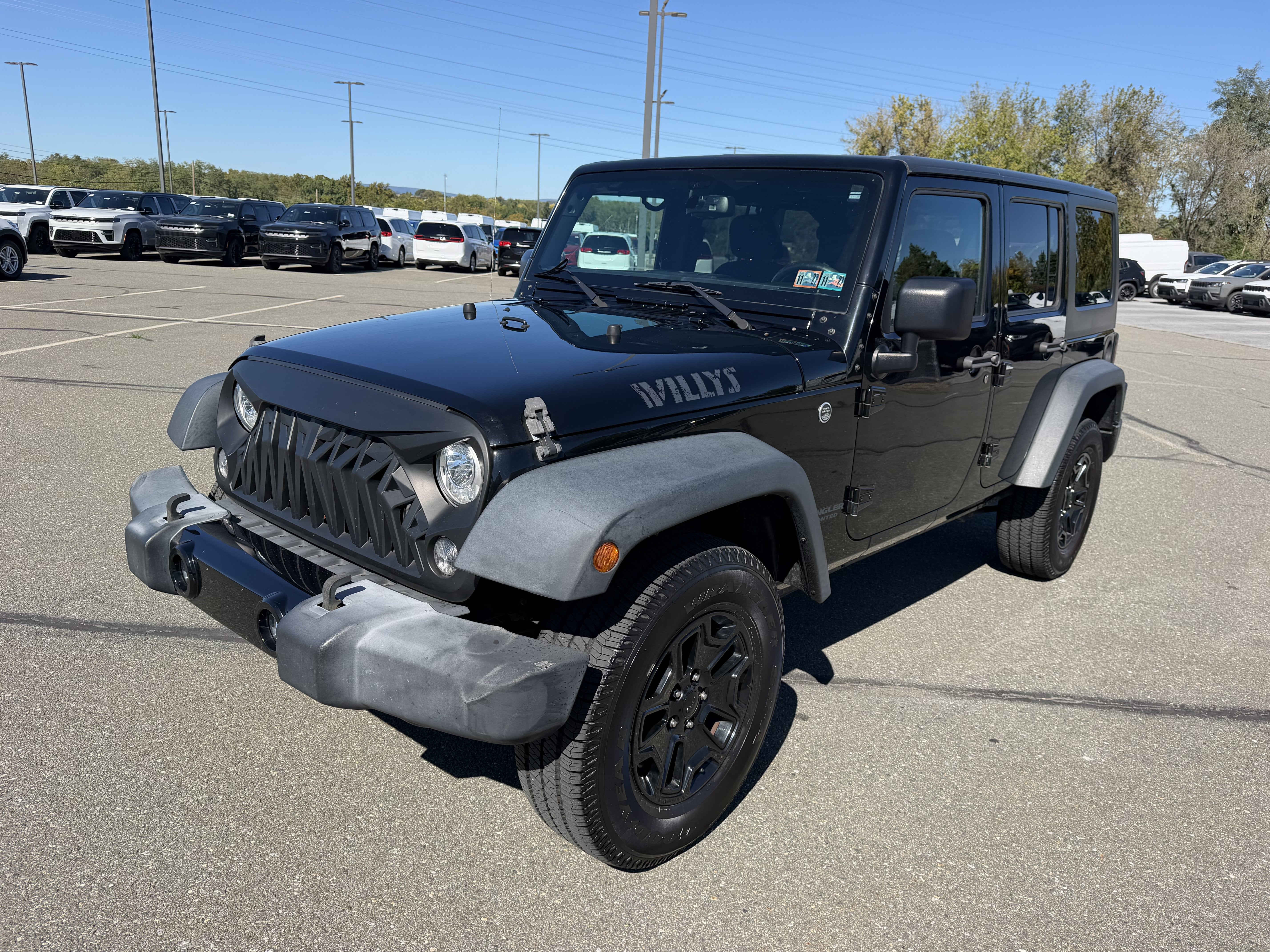 2017 Jeep Wrangler Unlimited Willy Wheeler 4x4