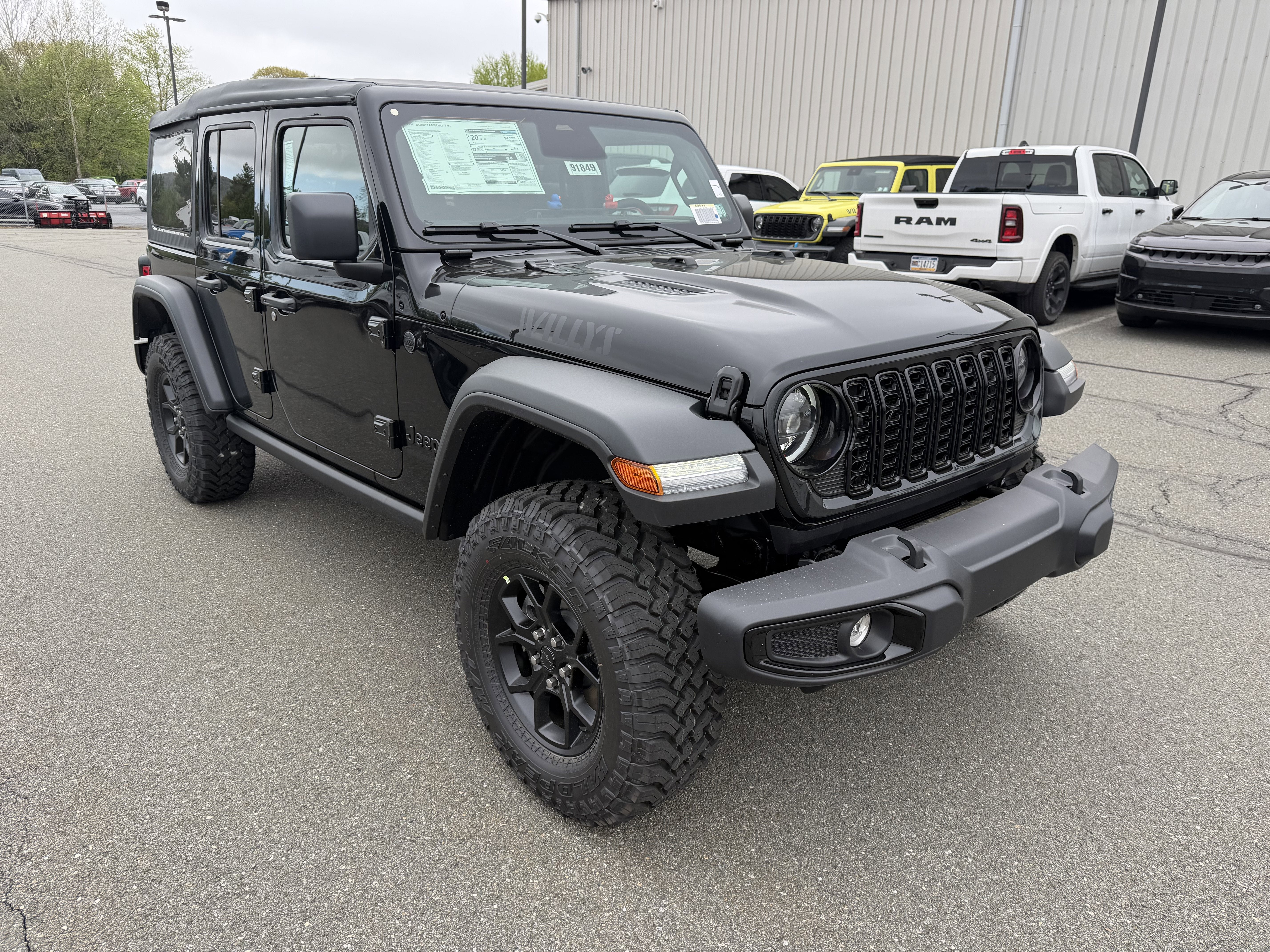 2026 Jeep Wrangler WRANGLER 4-DOOR WILLYS