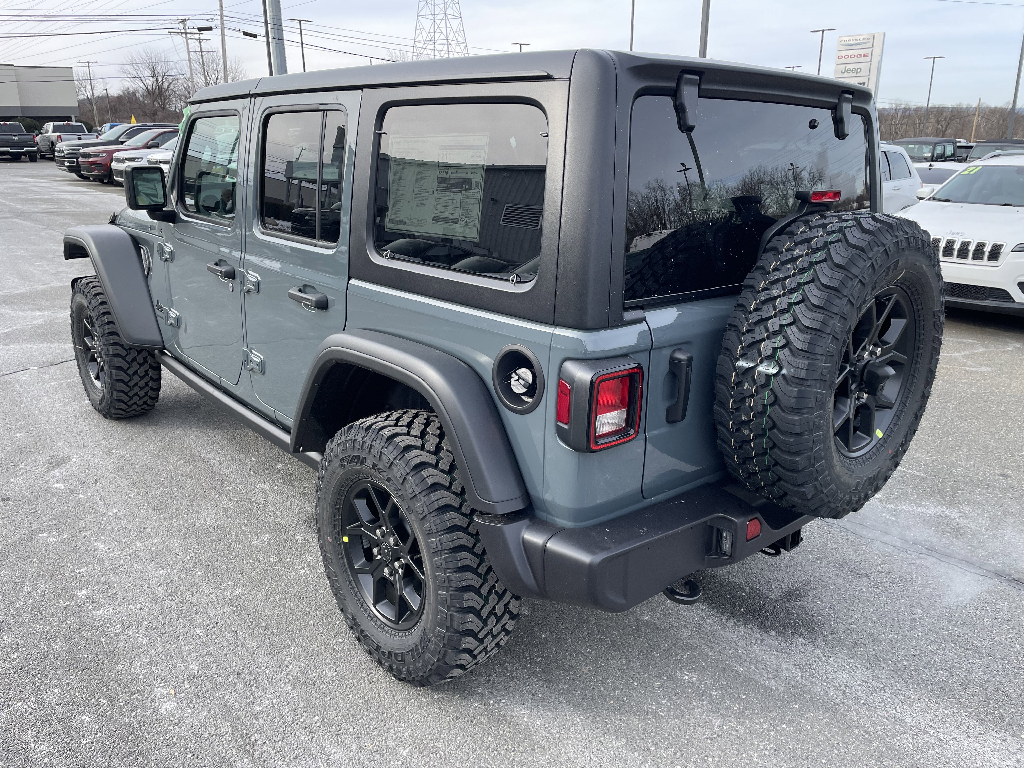 2026 Jeep Wrangler WRANGLER 4-DOOR WILLYS