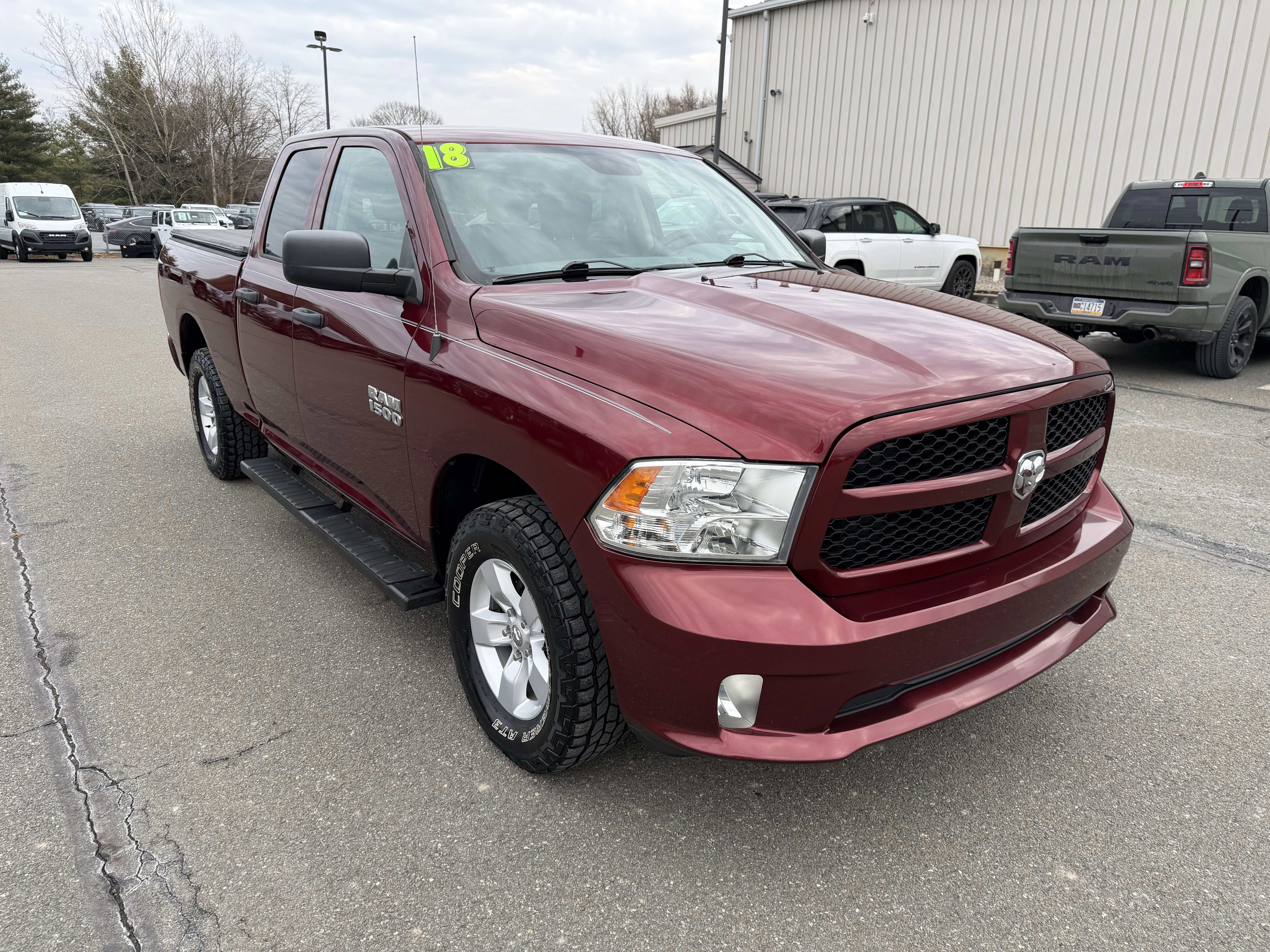 2018 RAM 1500 Express Quad Cab 4x4 6'4' Box