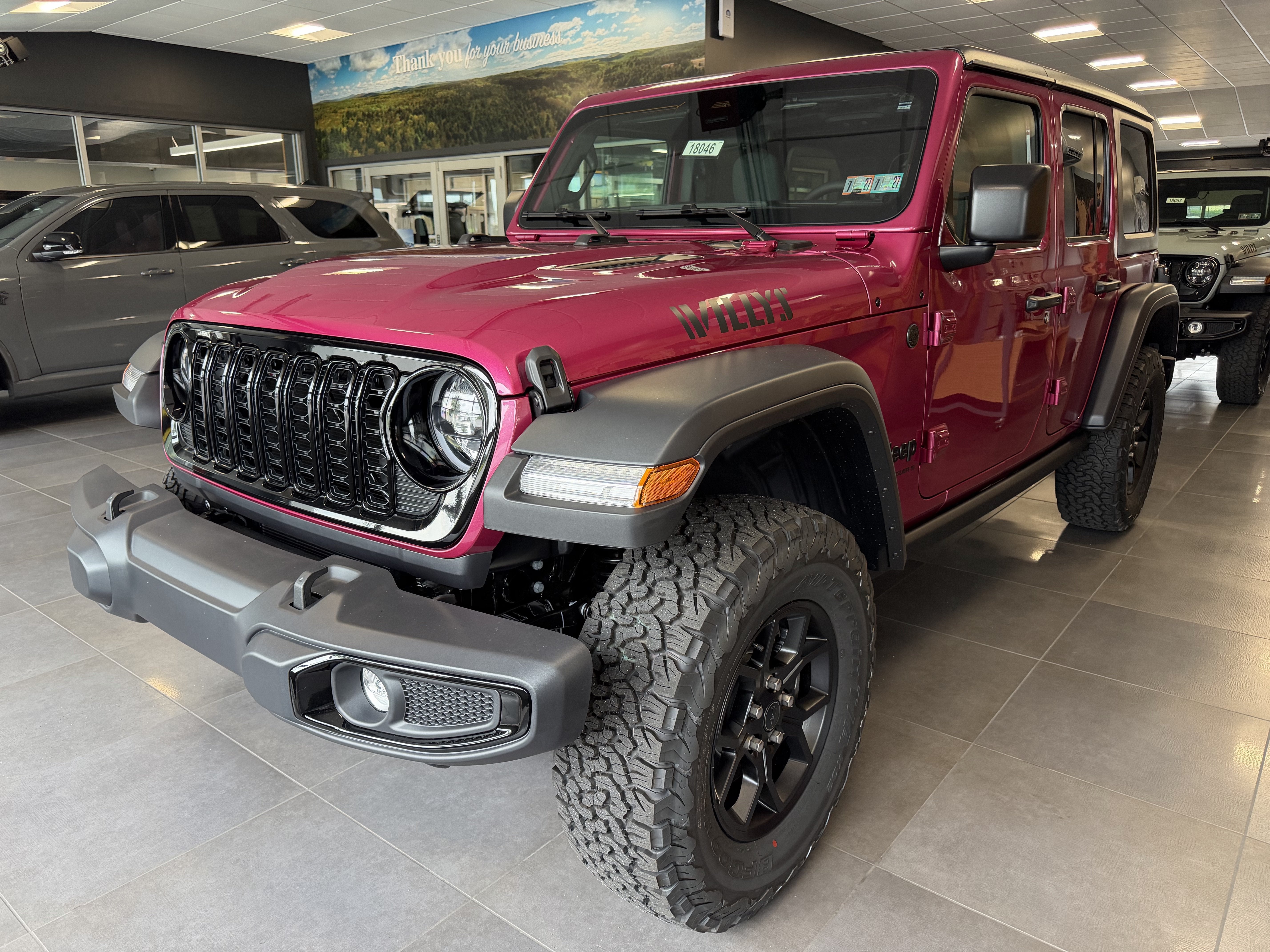 2026 Jeep Wrangler WRANGLER 4-DOOR WILLYS