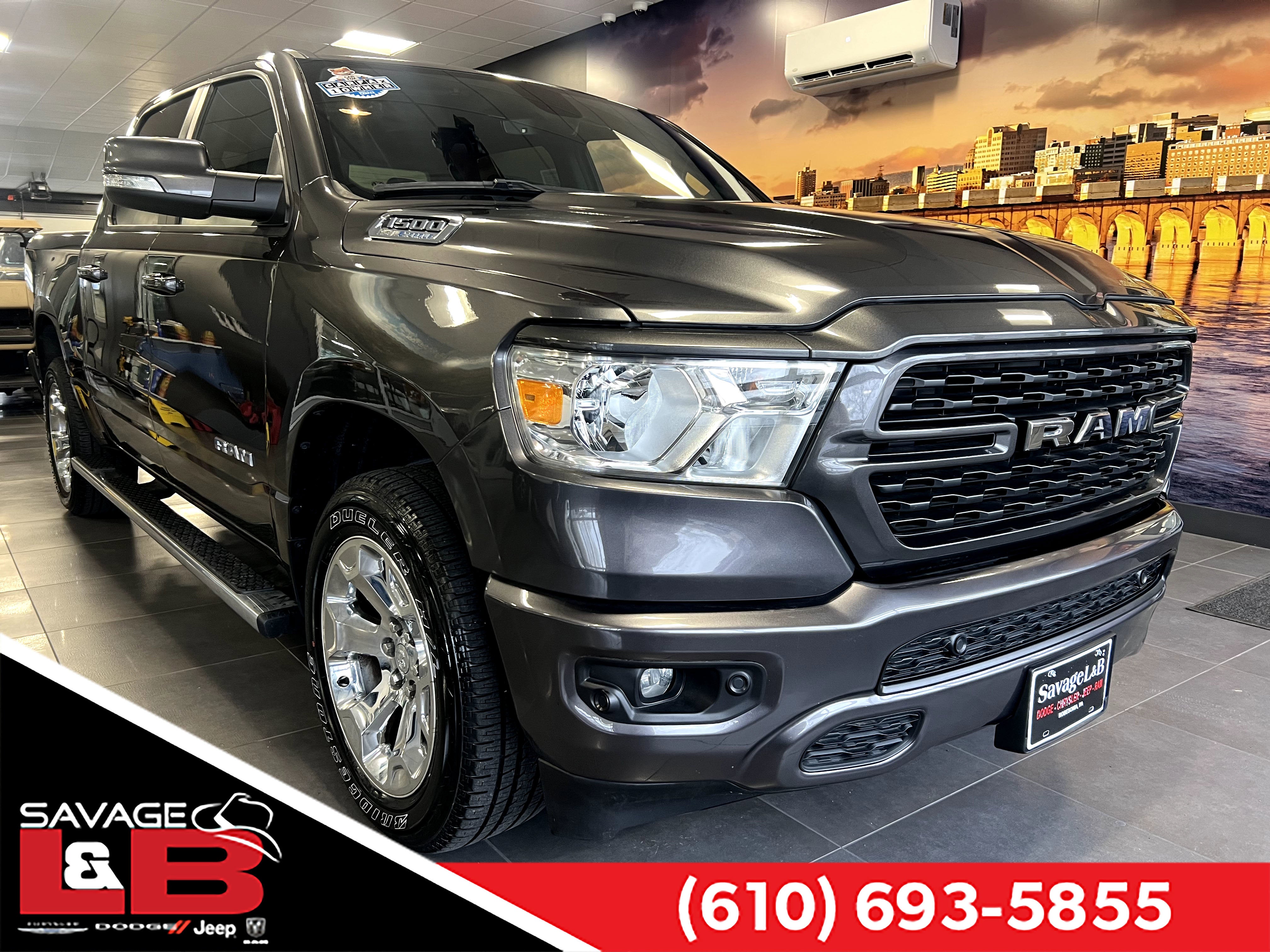 2022 RAM 1500 Big Horn Crew Cab 4x4 5'7' Box