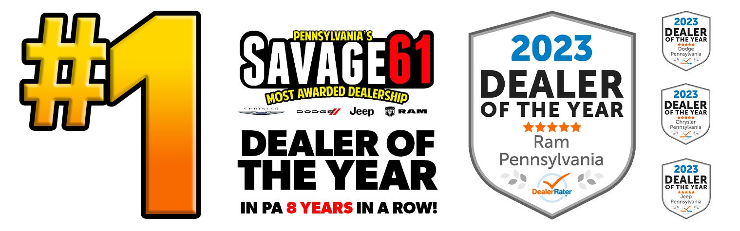 #1 Dealer in PA 5 Years In A Row!!
