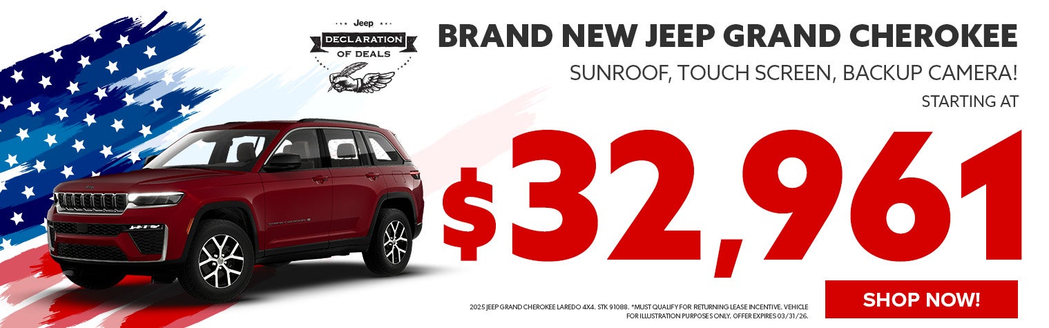 Bran New Jeep Grand Cherokee